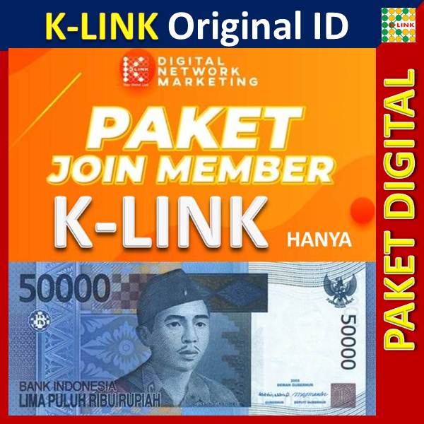 DAFTAR MEMBER K LINK Untuk Belanja Produk K-Link Lebih Murah - Gratis 1 Sachet Kopi K-Coffe 4 in 1