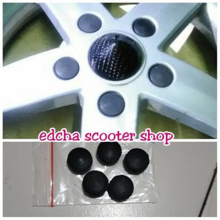 Karet Penutup lubang baut Velg Vespa LX/S/LXV/GTS/ET4