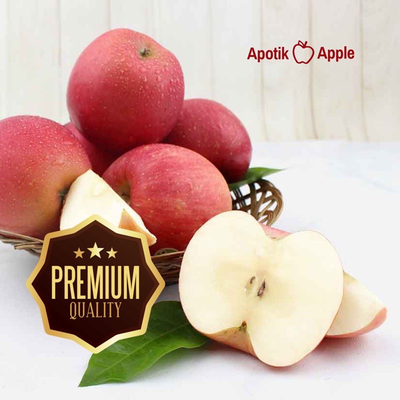 

AppleHerbs - Apel Fuji Import - 1 Kg Fresh Premium