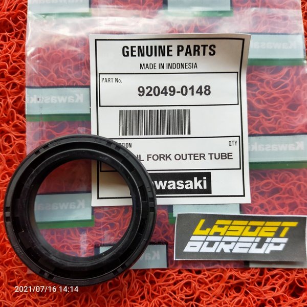 SEAL SIL SHOCK FORK HALU HALU DEPAN KAWASAKI KLX 15O KLX S BF D TRACKER KLXS DTRACKER USD UP SIDE DO