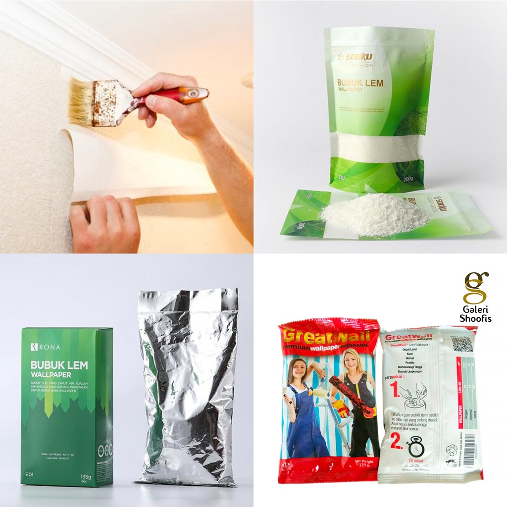 Lem Wallpaper Vinyl Premium GreatWall RONA SOOKU