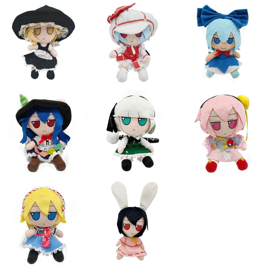 Mainan Plush Touhou Project Lembut Dan Ramah Kulit Untuk Penggemar Anime Koleksi Sempurna