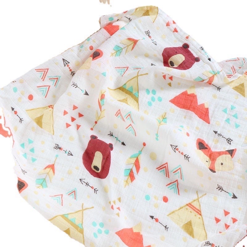 Kain bedong bayi aneka motif / Swaddle Bedong Mix / Bamboo Cotton Bedong bayi /Selimut bayi