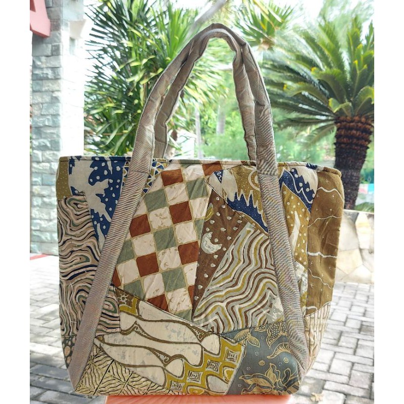 Tas handmade kain perca motif batik