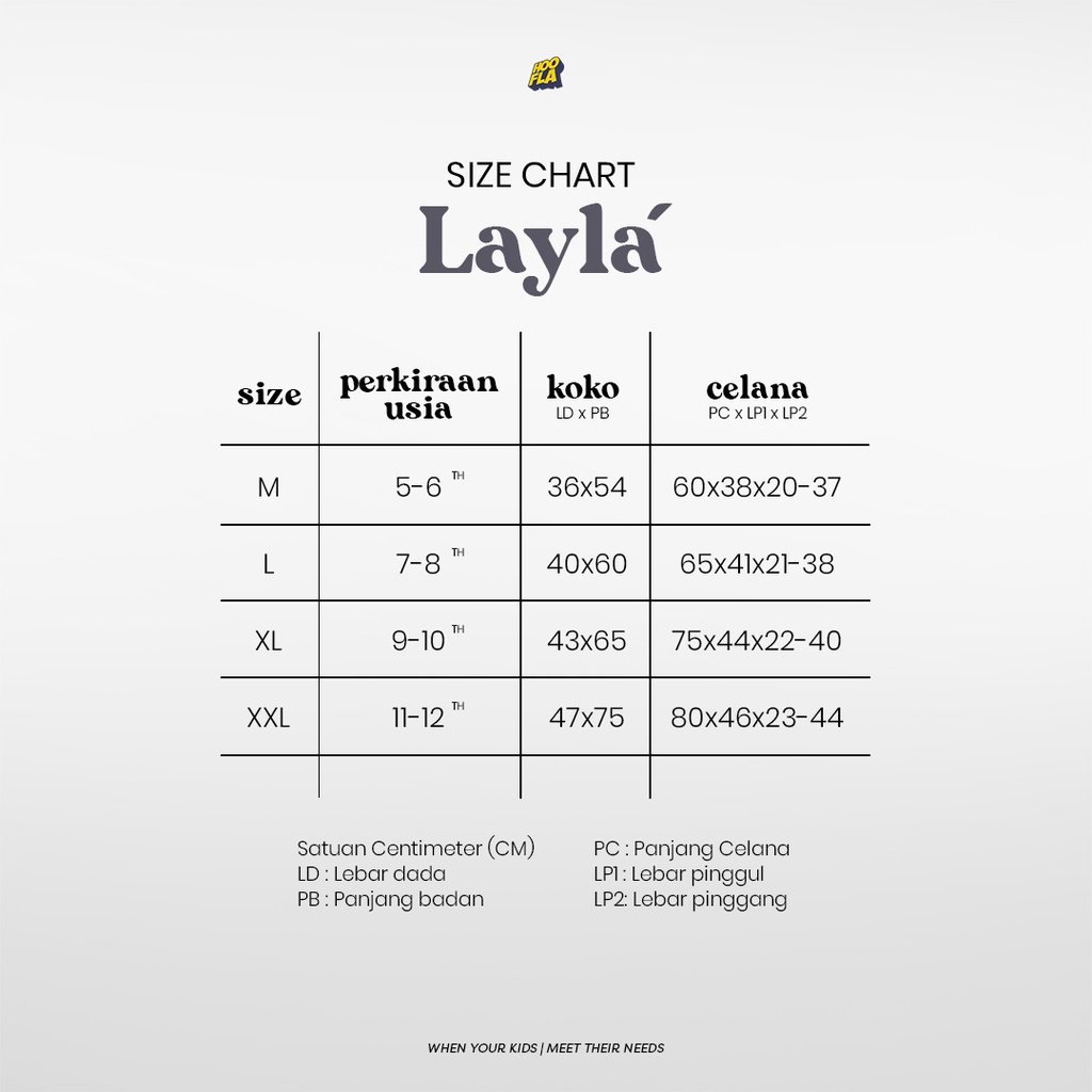 HOOFLA Setelan Baju Celana Panjang Anak Perempuan Usia 3-12 Tahun Layla Simple Ethnic Style