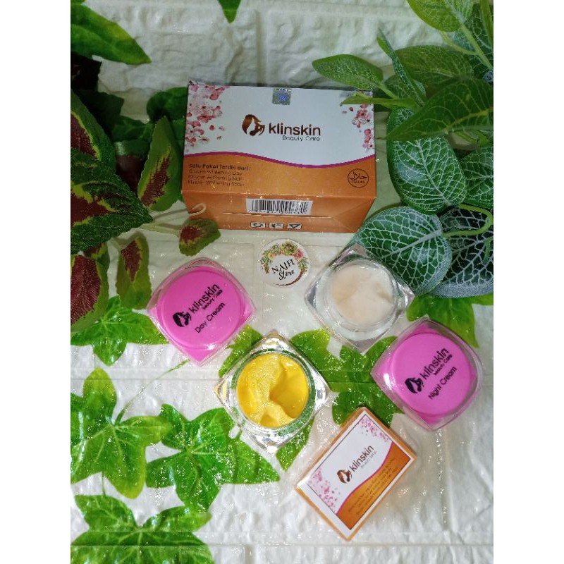 Paket Kosmetik Cream Dan Sabun Klinskin Original
