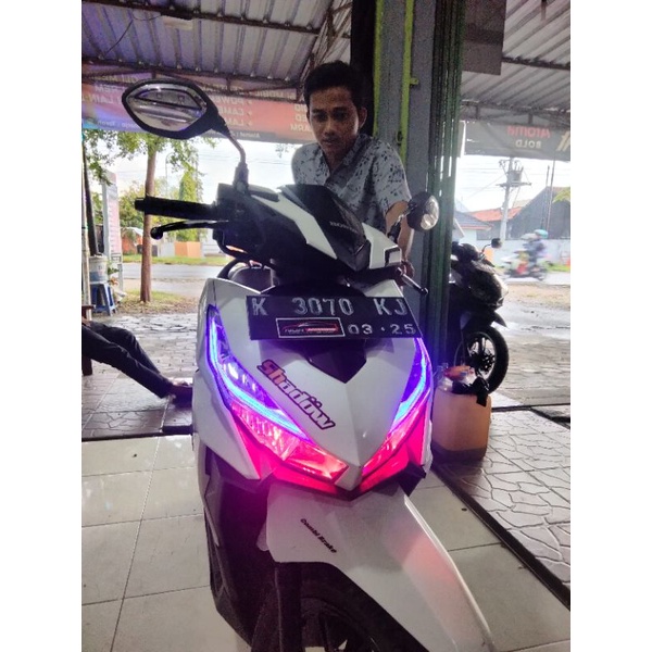 SEPAKET LED ALIS VARIO 125 150 & DEMON EYES 6 TITIK BERKUALITAS