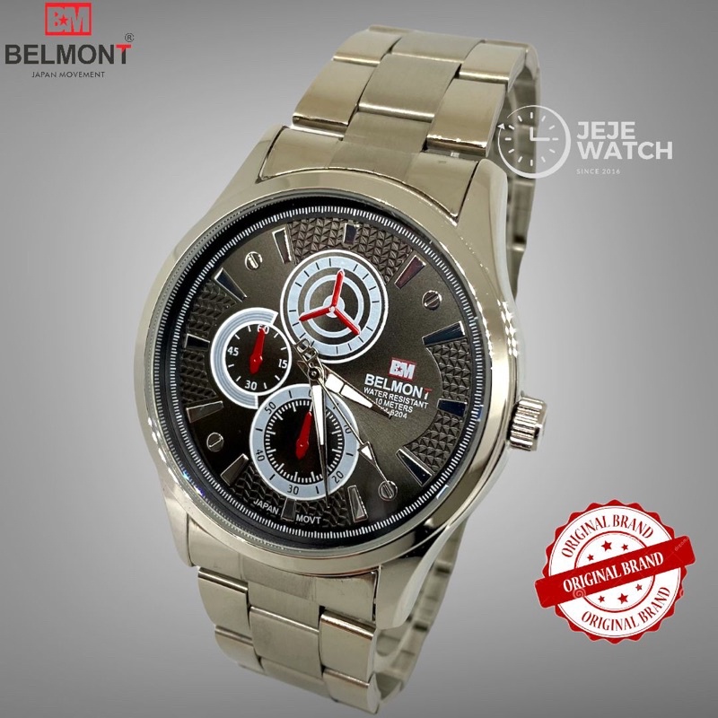 Jam tangan couple BELMONT BM-6204 BISA BELI COUPLE MAUPUN SATUAN YA KAK…