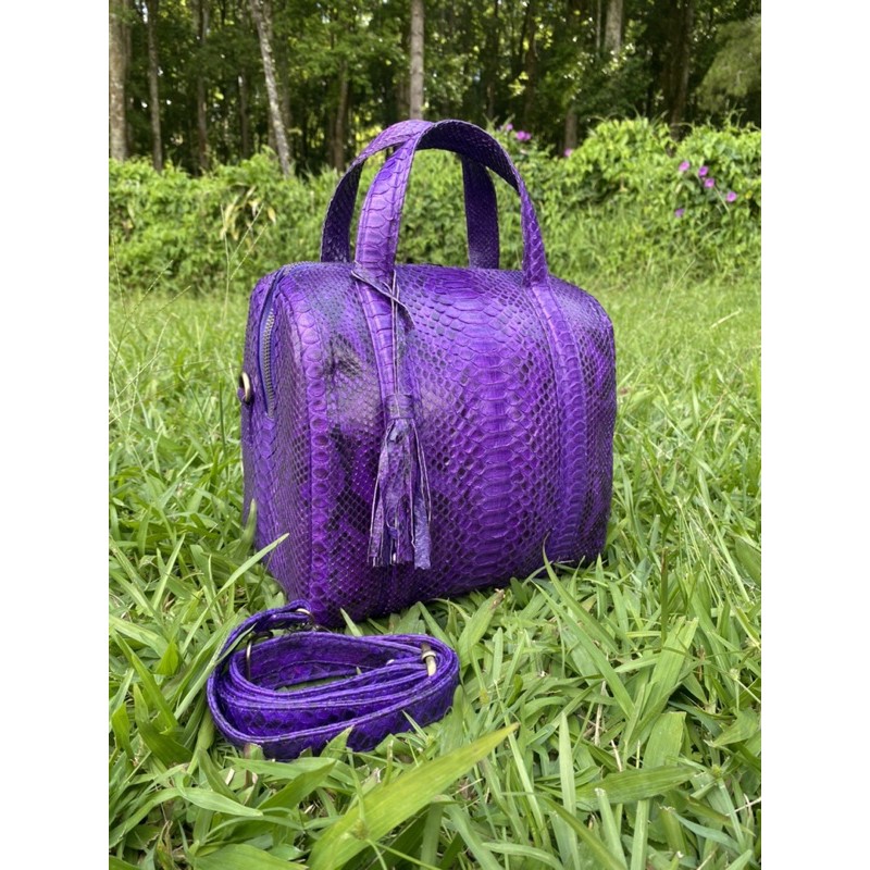 Tas speedy tali bahan kulit ular python asli