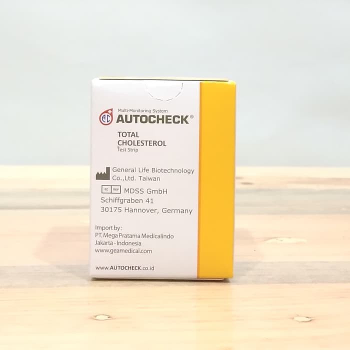 Strip Autocheck Kolesterol / Strip Kolesterol Autocheck Auto Check