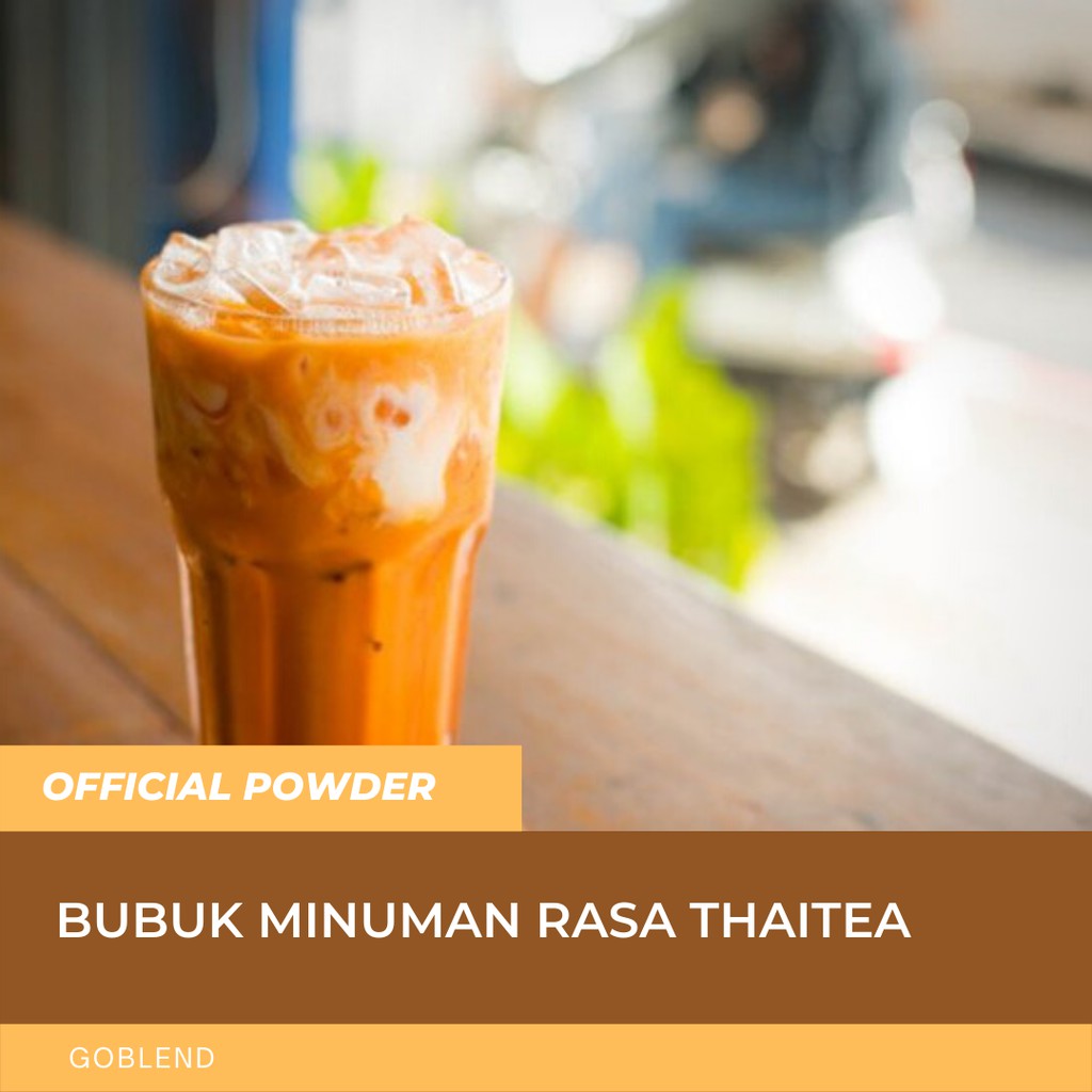 Bubuk Minuman Thai Tea 1 Kg / Thai Tea Powder/ Bubuk rasa Thai Tea / Powder Thai tea/ Thai tea bubuk