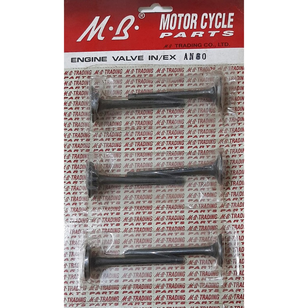 Klep Set In Ex Valve Payung MB KAWASAKI AN 80 AN80 BINTER JOY