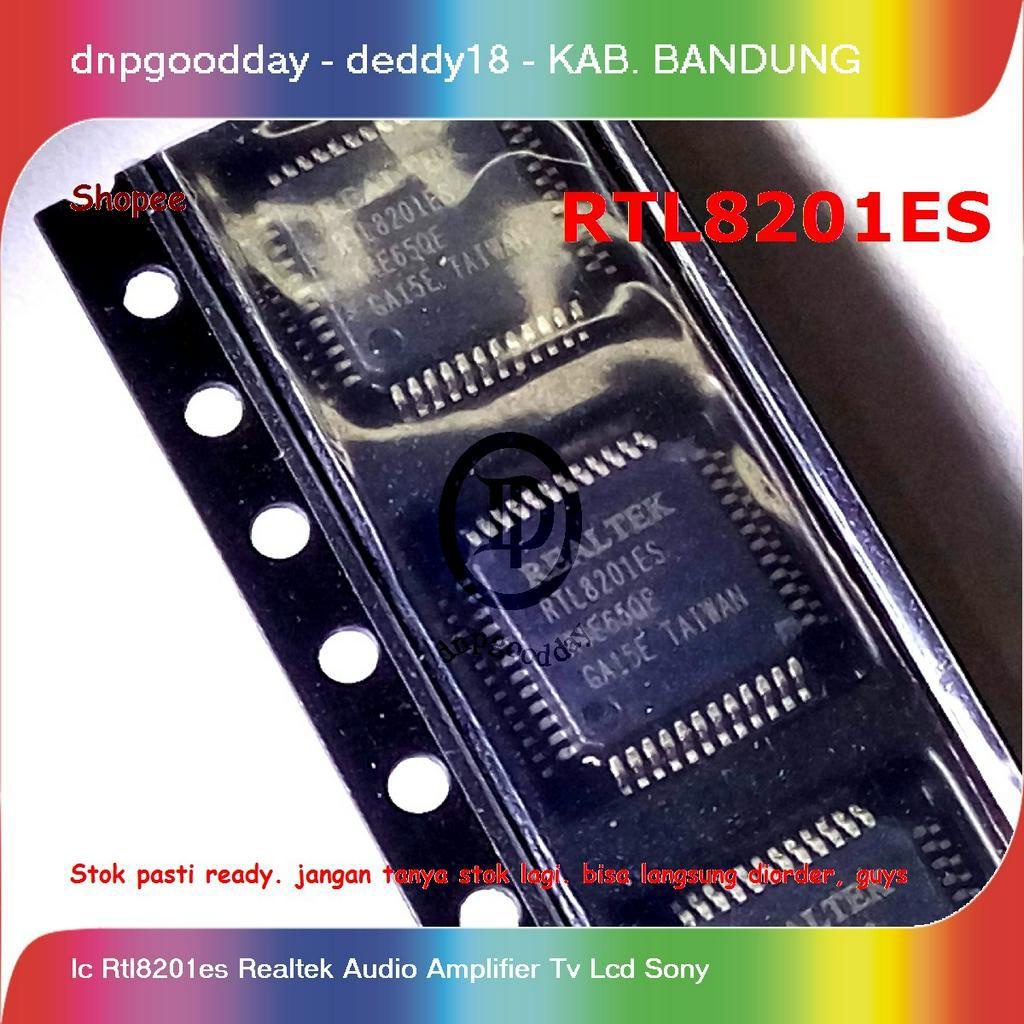 Ic Rtl8201es Realtek Audio Amplifier Tv Lcd Sony