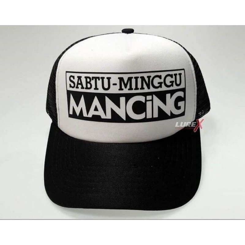 TOPI MANCING MOTIF SABTU-MINGGU MANCING