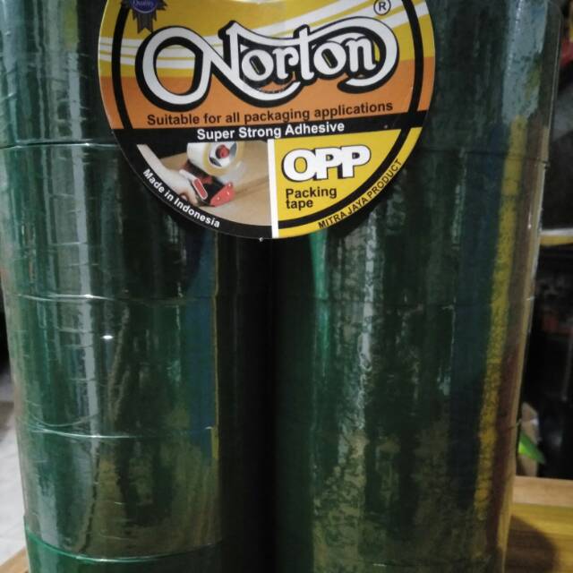 

Plakban Norton warna Hijau harga per pcs