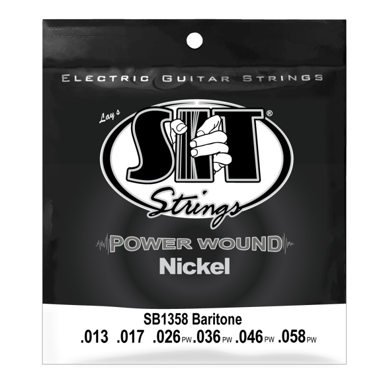 SB1358 BARITONE POWER WOUND NICKEL ELECTRIC SIT STRING