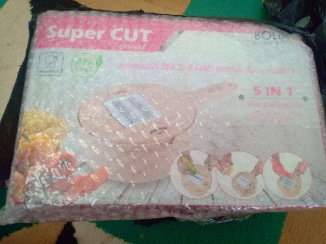 Bolde Super Cut Oval - Pemotong Kentang Sayuran - Alat Potong Pengiris Sayur Chopper Slicer Dicer