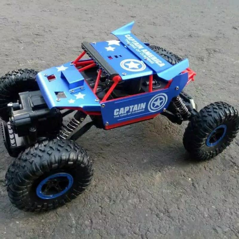 Mobil Remot RC 4WD Metal Alloy OFFROAD Paket Mainan Remote Control