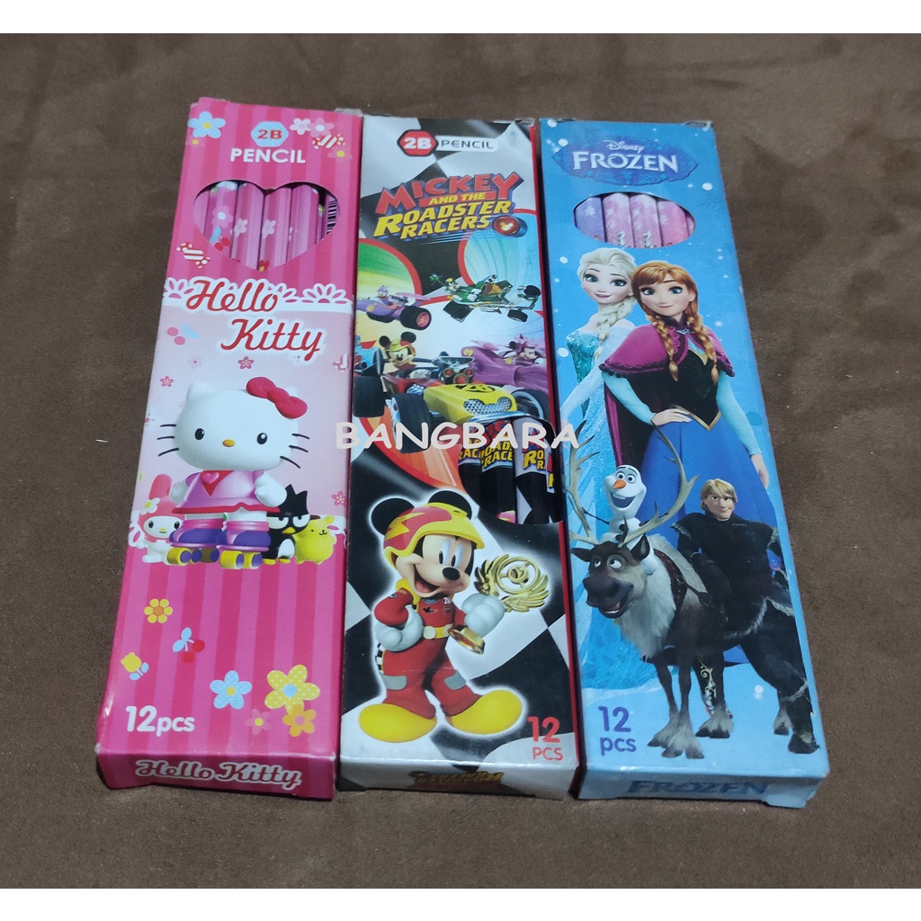 

Pensil 2B Anak / Pensil Kayu Karakter