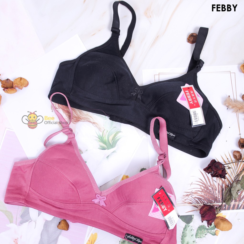 BEE - Bra Bh Sport Pakaian Dalam Wanita Cewe Perempuan High Quality Febby Image 3