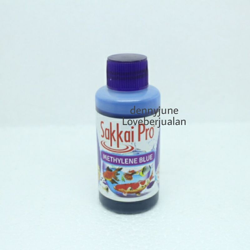 Methylene Blue Metilen Blue Obat Biru Ikan Sakkai Pro / YUKARI100ml