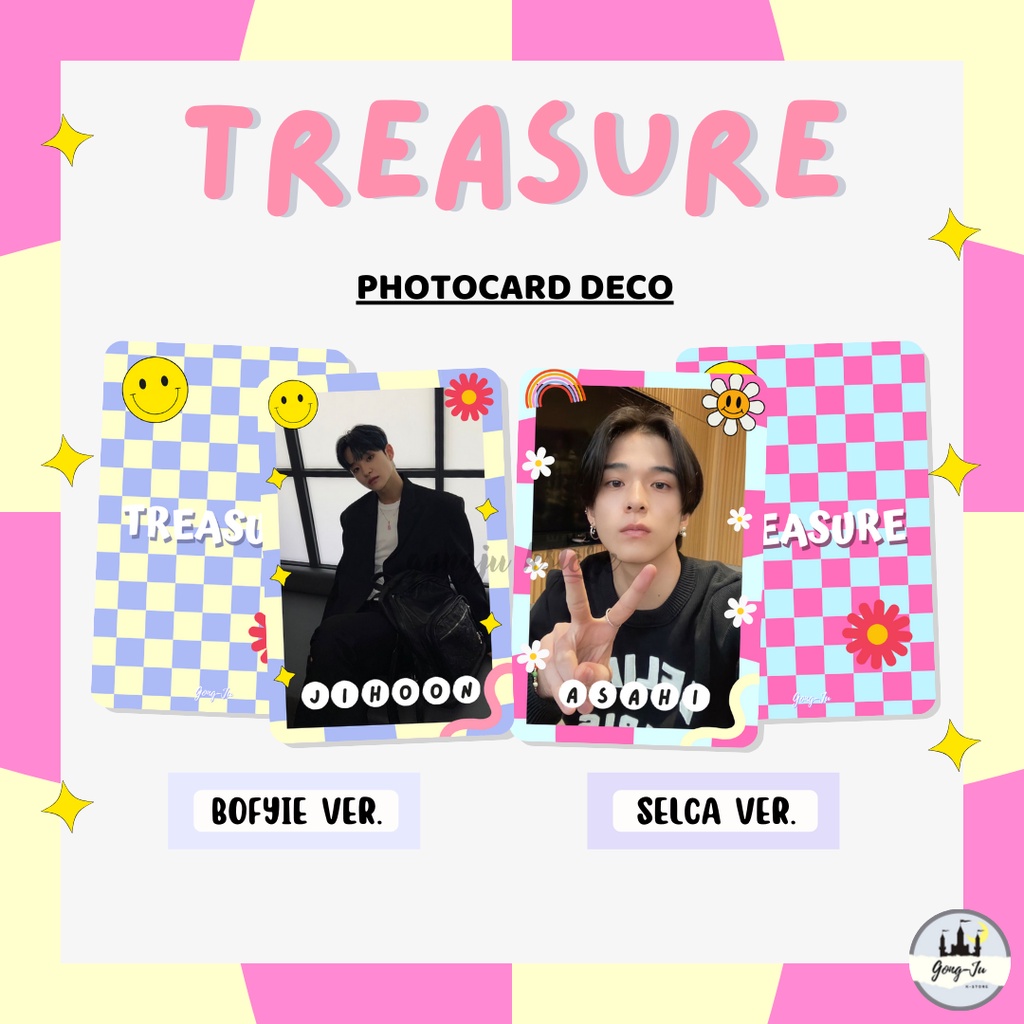 [ COD ] TREASURE PHOTOCARD DECO 1