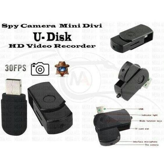 Spy Camera Mini Dv U-Disk - Spy Cam Mini Usb Disk - Kamera Pengintai -