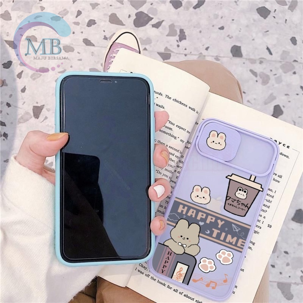 SS113 SOFTCASE SLIDE HAPPY TIME REALME C1 C2 5 5I 5S C3 6 7 8 C11 C12 C25 C25S C15 C17 7I C20 C11 2021 C21 C21Y C25Y C35 NARZO 20 PRO 20 50A 50I 50A PRIME MB3863