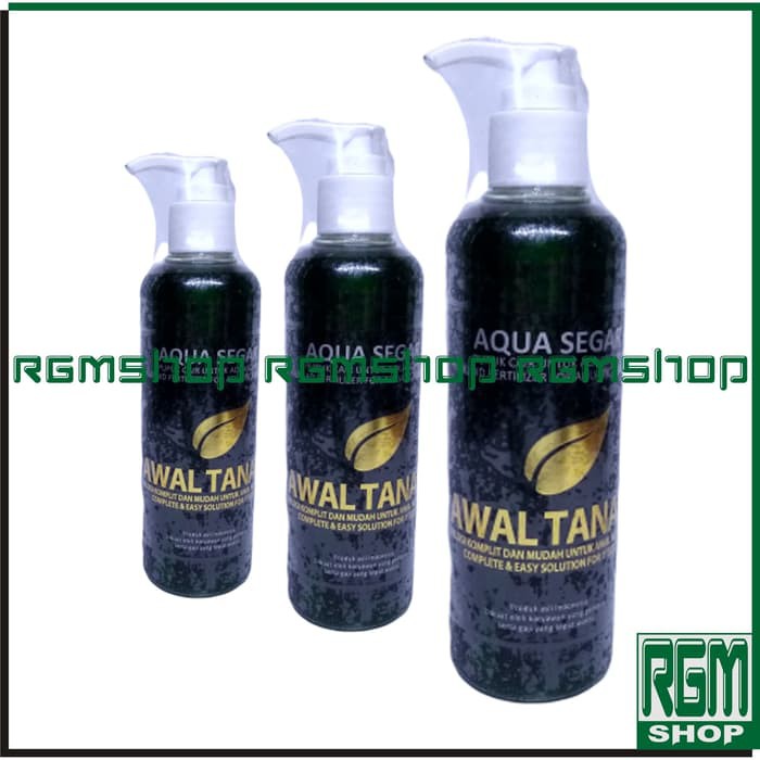 Pupuk cair Aquasegar aqua segar awal tanam tanaman aquascape 250ml