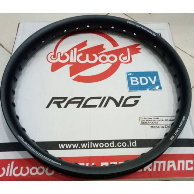 Velg Wilwood 300 X 17 U Shape Hitam (300 Ring 17)