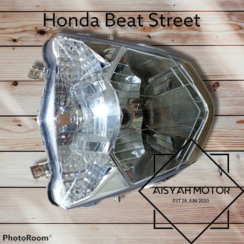 Reflektor Lampu Depan Honda Beat Street Tahun 2017