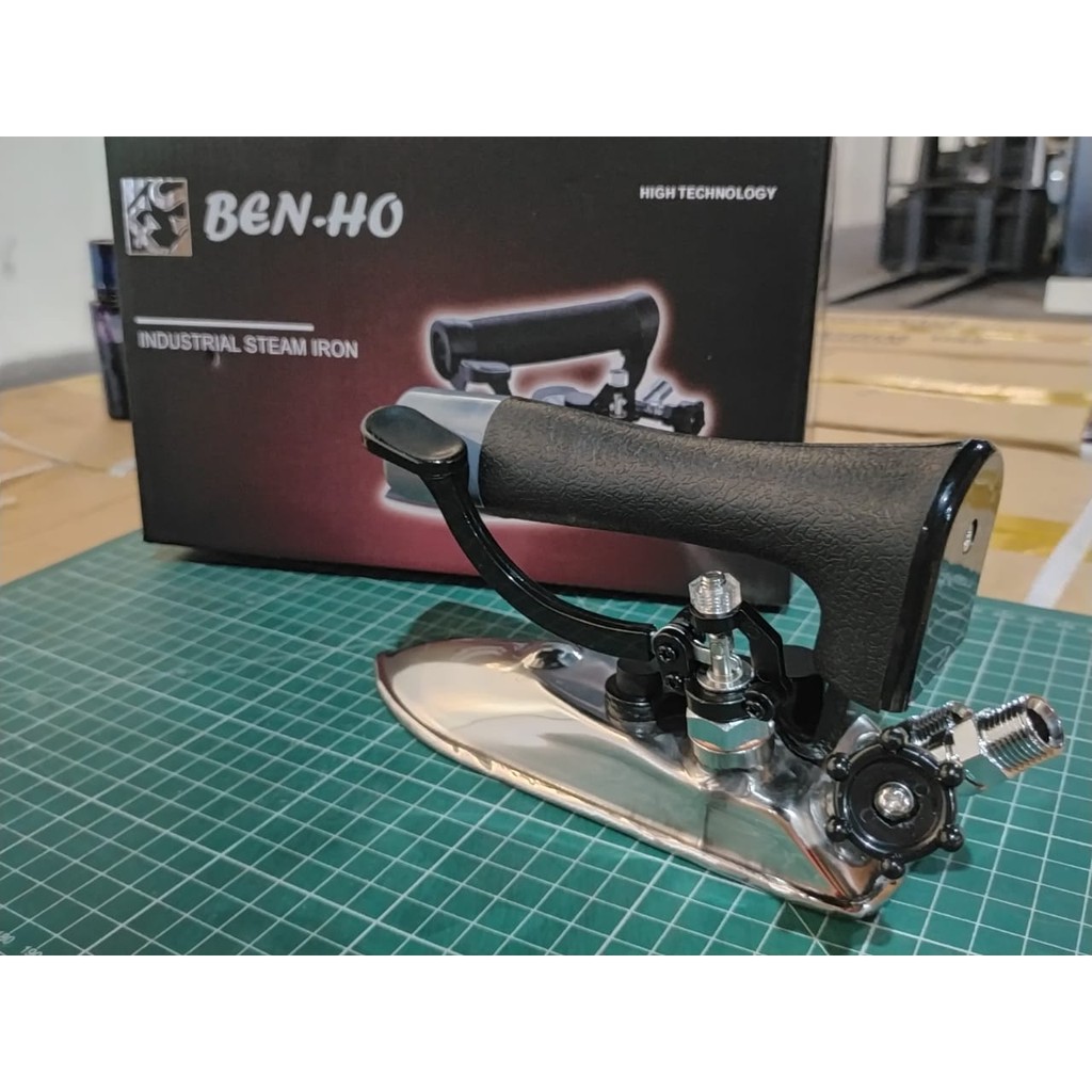 Setrika Uap BEN-HO BSP-200 Steam Iron Stainless Teknologi Tinggi