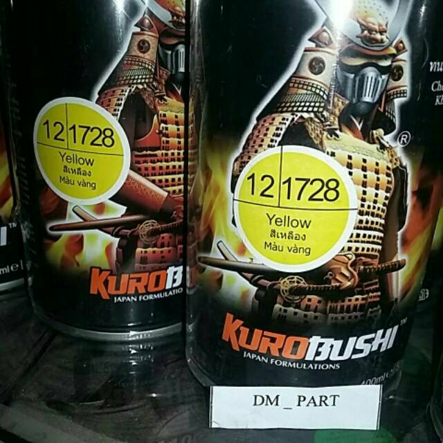 

Samurai paint/pilok - kuning/yellow