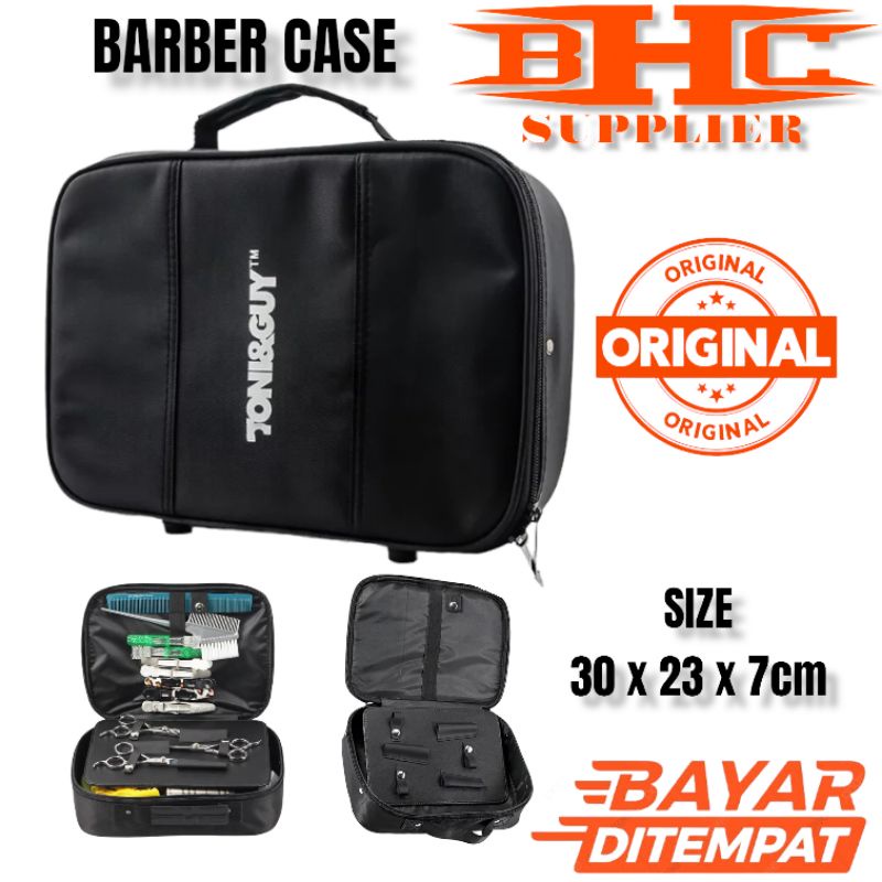 Case original tas koper box barbertools tempat alat mesin cukur rambut ransel backpack