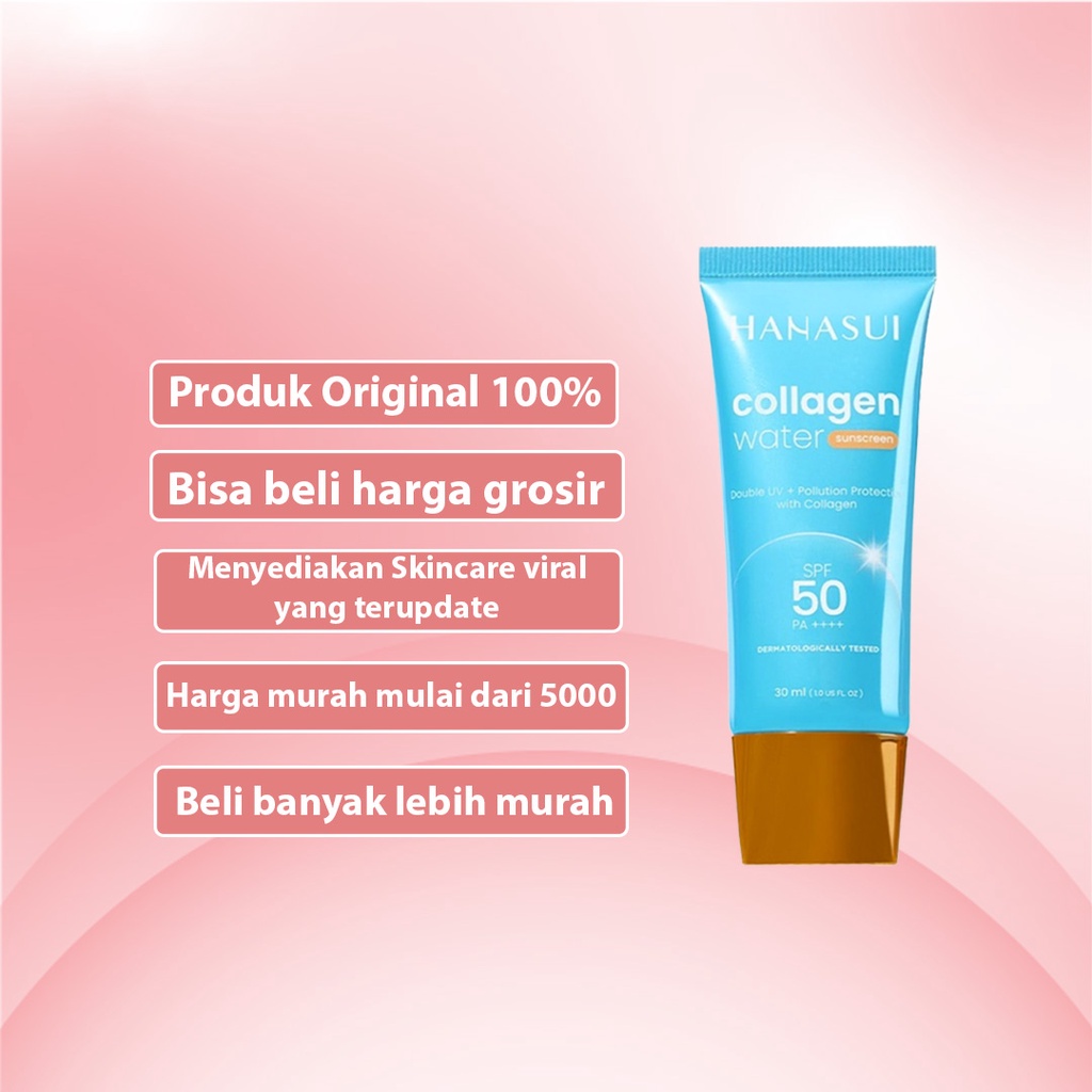 [ SKINHOUSEID ] HANASUI COLLAGEN WATER SUNSCREEN SPF 50PA+++ 30ML