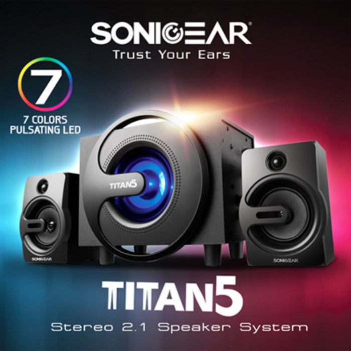 Speaker Sonic Gear Titan 5 BTMI Bluetooth