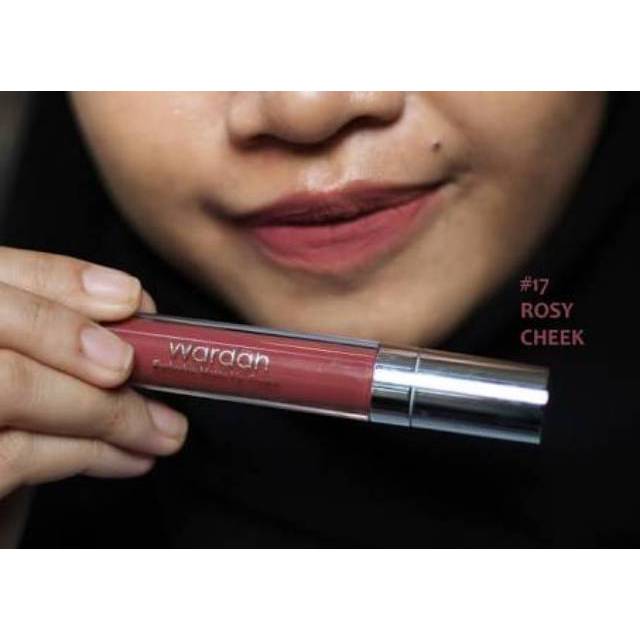 PRELOVED Wardah Exclusive Matte Lip Cream No 17 Rosy Cheek