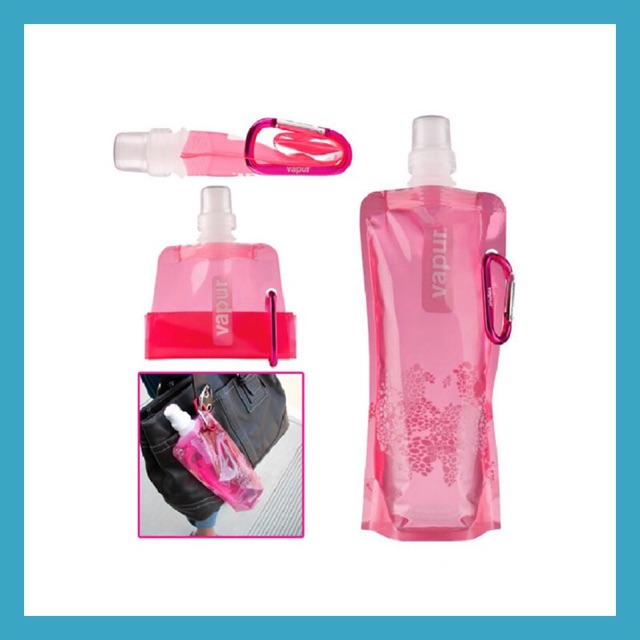 IMPORT Bottle Drink Pouch Travel  Pouch Botol Tempat Minum Plastik Travel