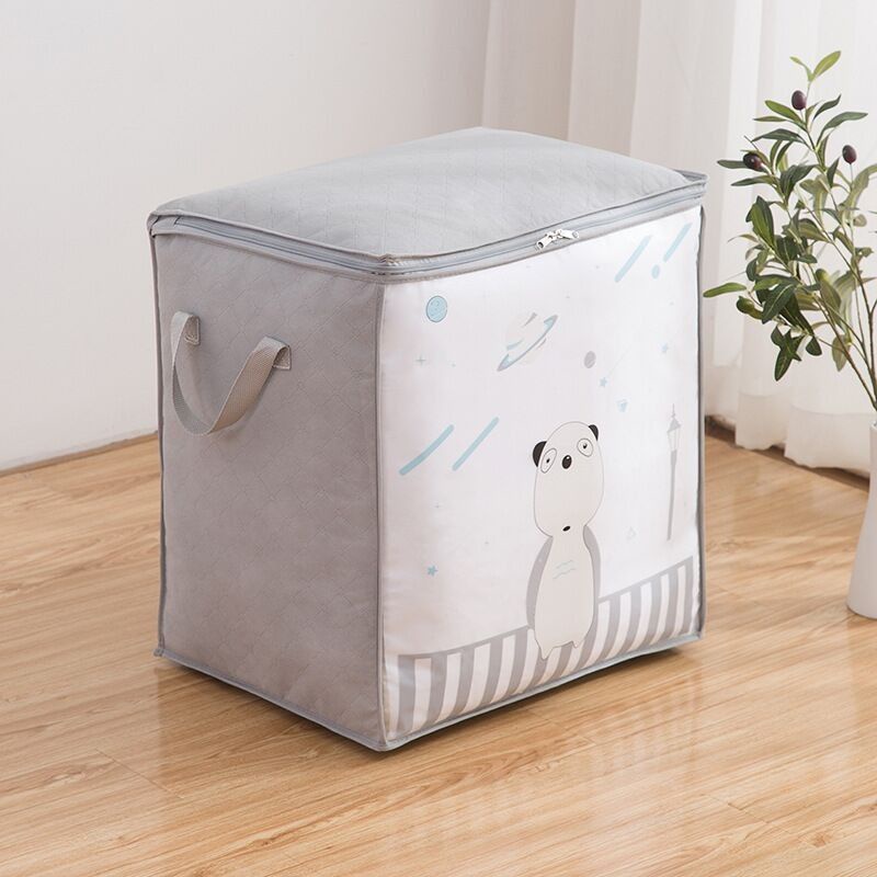 Storage Bag Berdiri Cloth Bag Tempat Penyimpanan Storage Organizer Bag Quilt Bag Storage Bag / Quilt Bag / Tempat Penyimpanan Selimut Anti Air PEVA