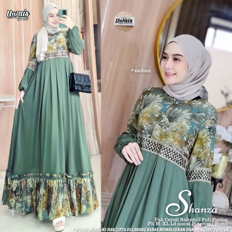 shanza  + shanza maxy#3 ORI berlabel BY UWAIS