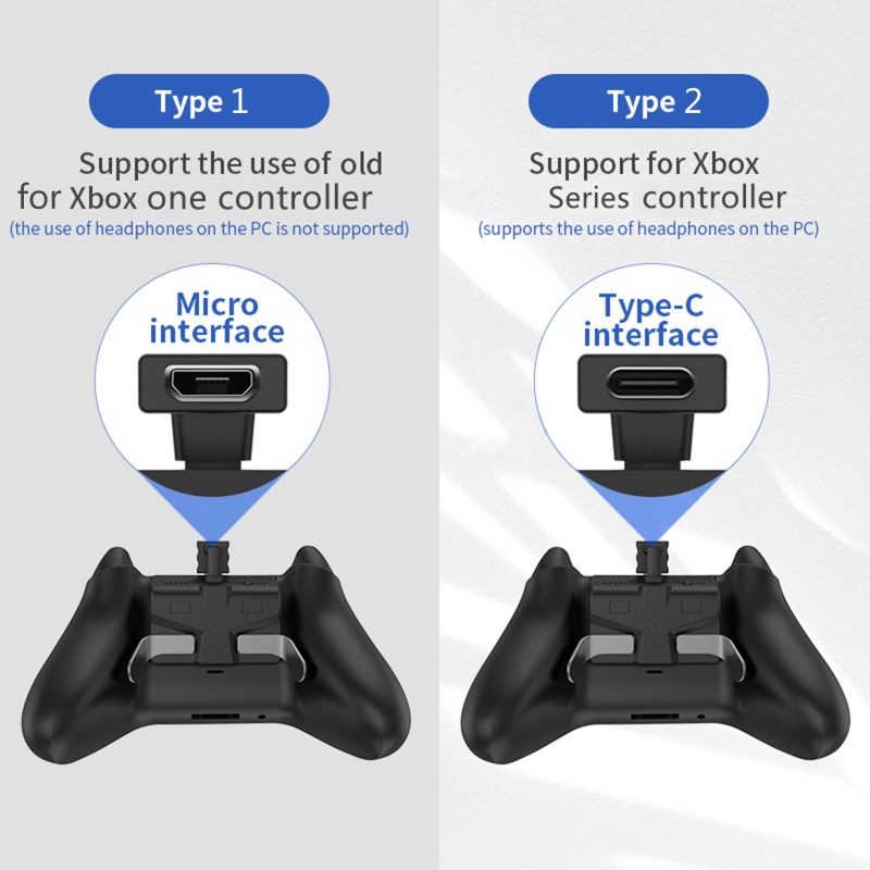 Btsg Untuk XB ONE/Series S X Controller Handle Back Button Attachment