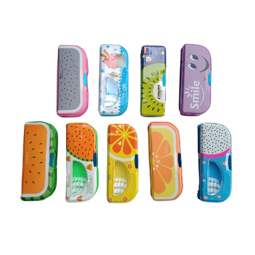 

Tempat Pensil Kotak Pensil Magnet 2 Sisi/ Bolak-Balik KARAKTER FANCY