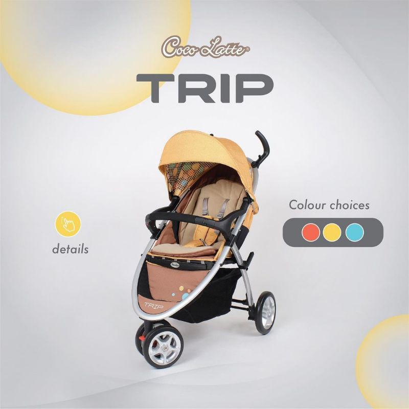 Stroller Kereta Dorong Bayi Cocolatte Trip CL 904