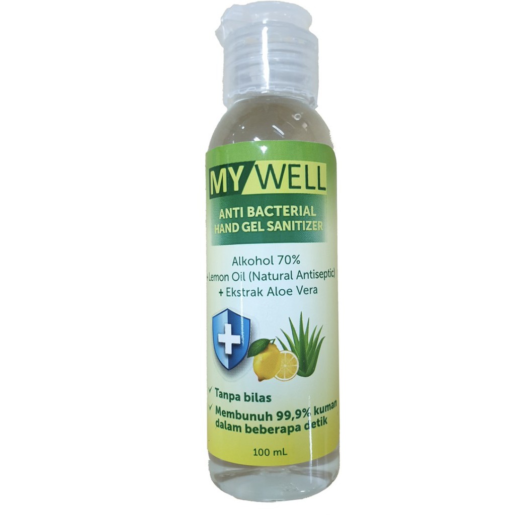 Mywell Anti bacterial Hand Gel 100 ml