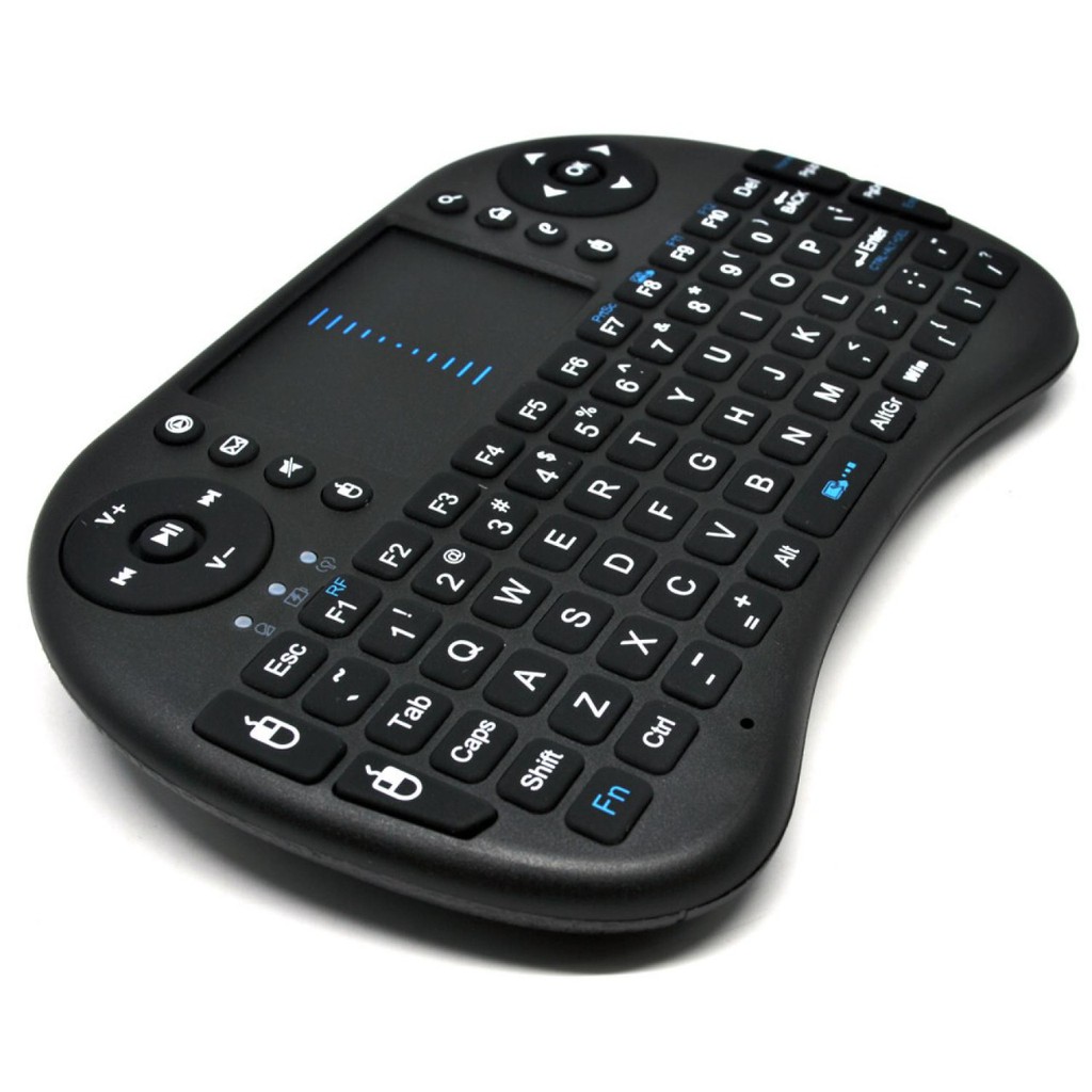 Taffware Mini Keyboard Wireless 2.4GHz dengan Touch Pad &amp; Mouse