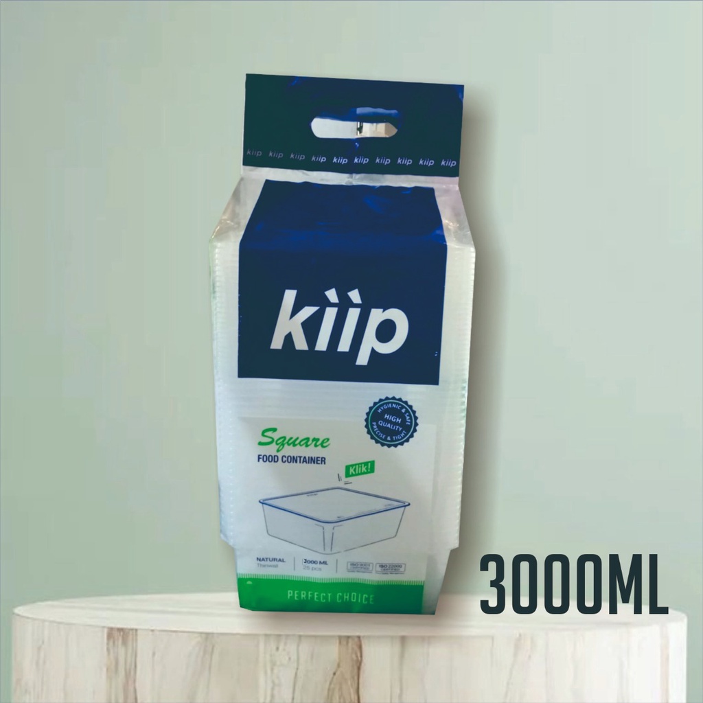 THINWALL SQUARE uk 3000ml merk KIIP