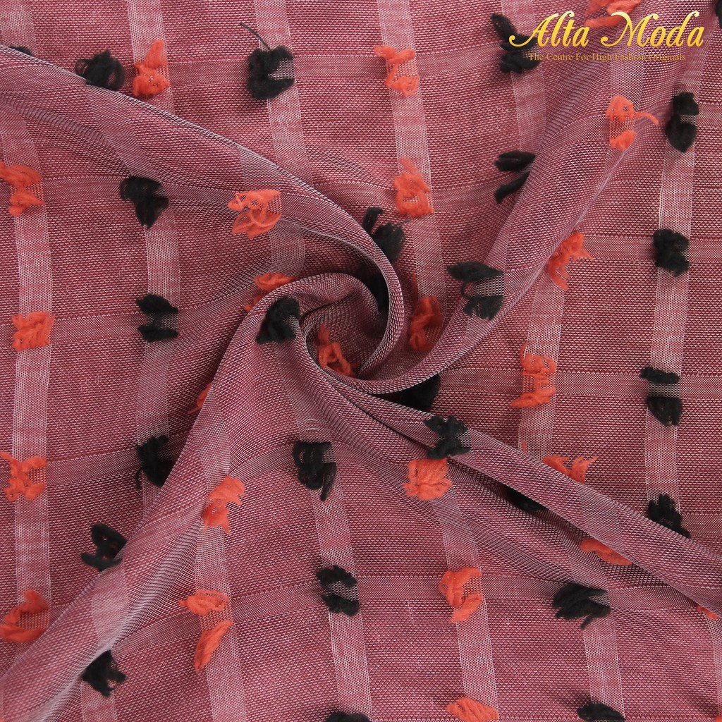 

Alta Moda Kain Linen Rubiah Uragiri Pink Motif Hitam (1.25M)