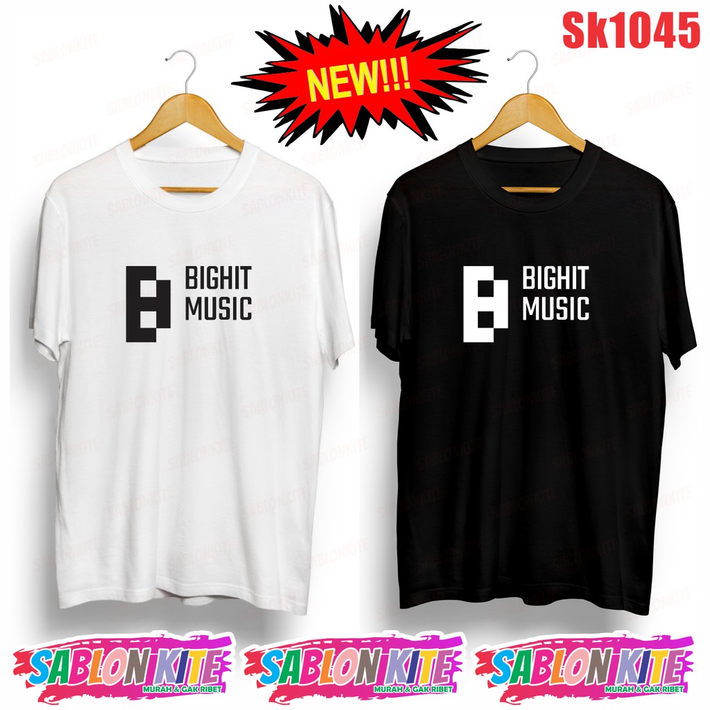 MURAH!!! KAOS BIG HIT BIGHIT MUSIC BESAR SK1045 FG JK SG JH V UNISEX