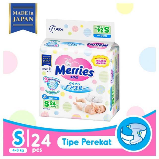 Merries Premium Tape NB24 / S24 Tipe Perekat