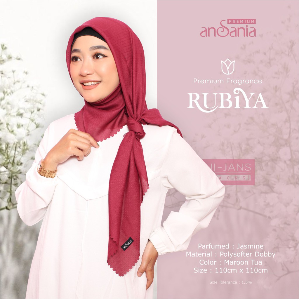 Hijab Rubiya Pewangi Premium Fragrance | By Ansania